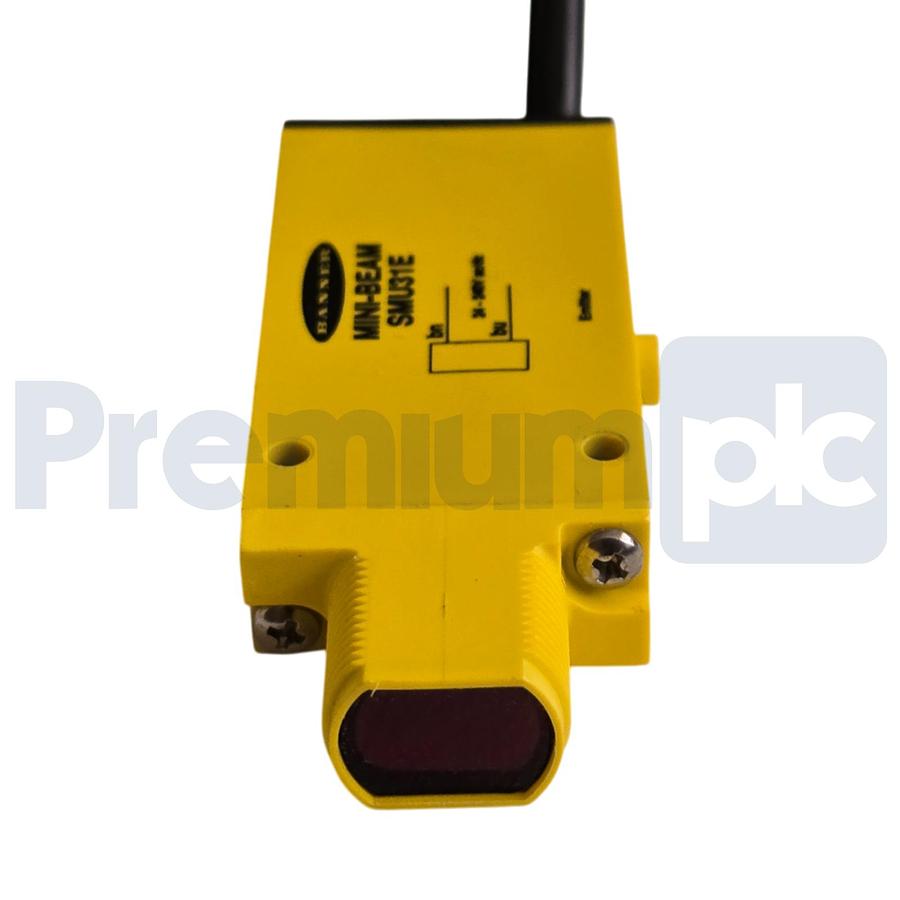 Used BANNER SMU31E - 52575 MINI-BEAM UNIVERSAL EMITTER 2m (6.5') CABLE, RANGE 3m NSNP