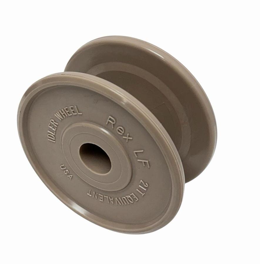 Used NEW REXNORD LF21TX1 HIGH-PERFORMANCE THERMOPLASTIC IDLER WHEEL REX LF 21T