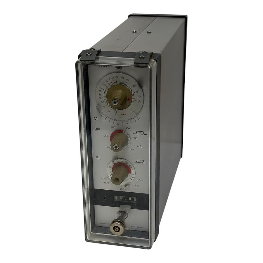 Used Zellweger Uster UAM/C-SGS 10 Textile Yarn Clearer Controller 36V