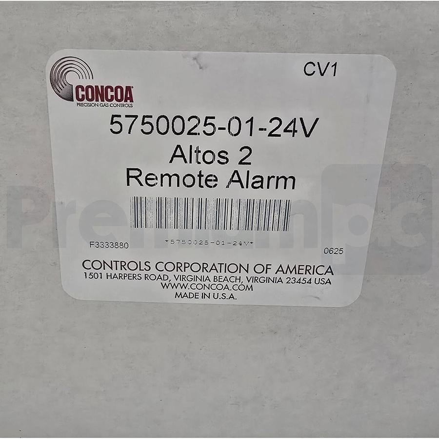 Used CONCOA 583 Series AutoSwitch 2 Gas Delivery System Kit w/ Altos 2 Alarm & Accs.