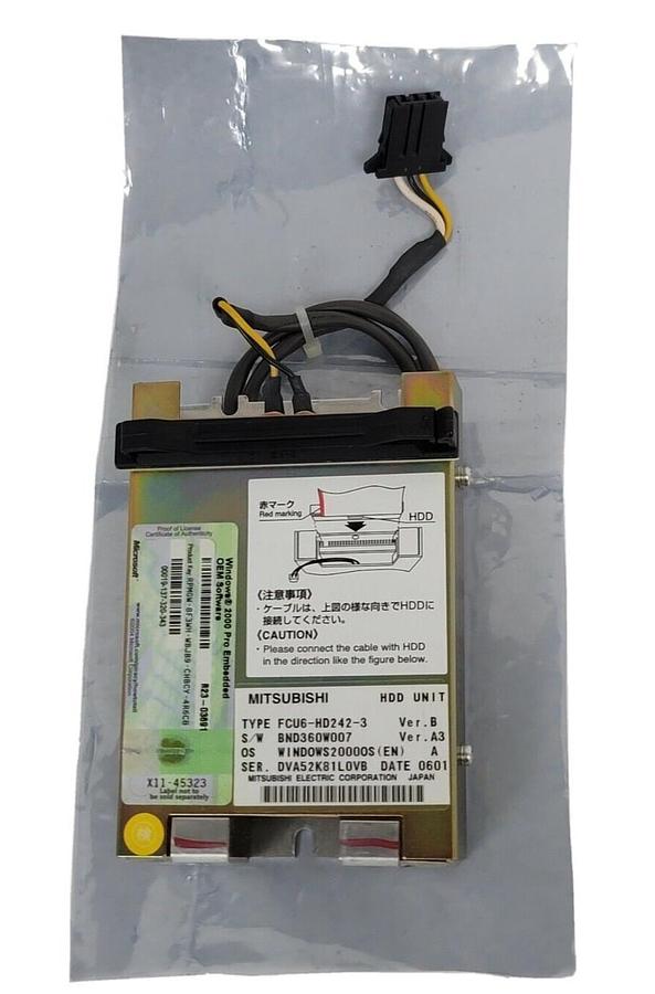 Used MITSUBISHI FCU6-HD242-3 HARD DRIVE HDD UNIT CNC