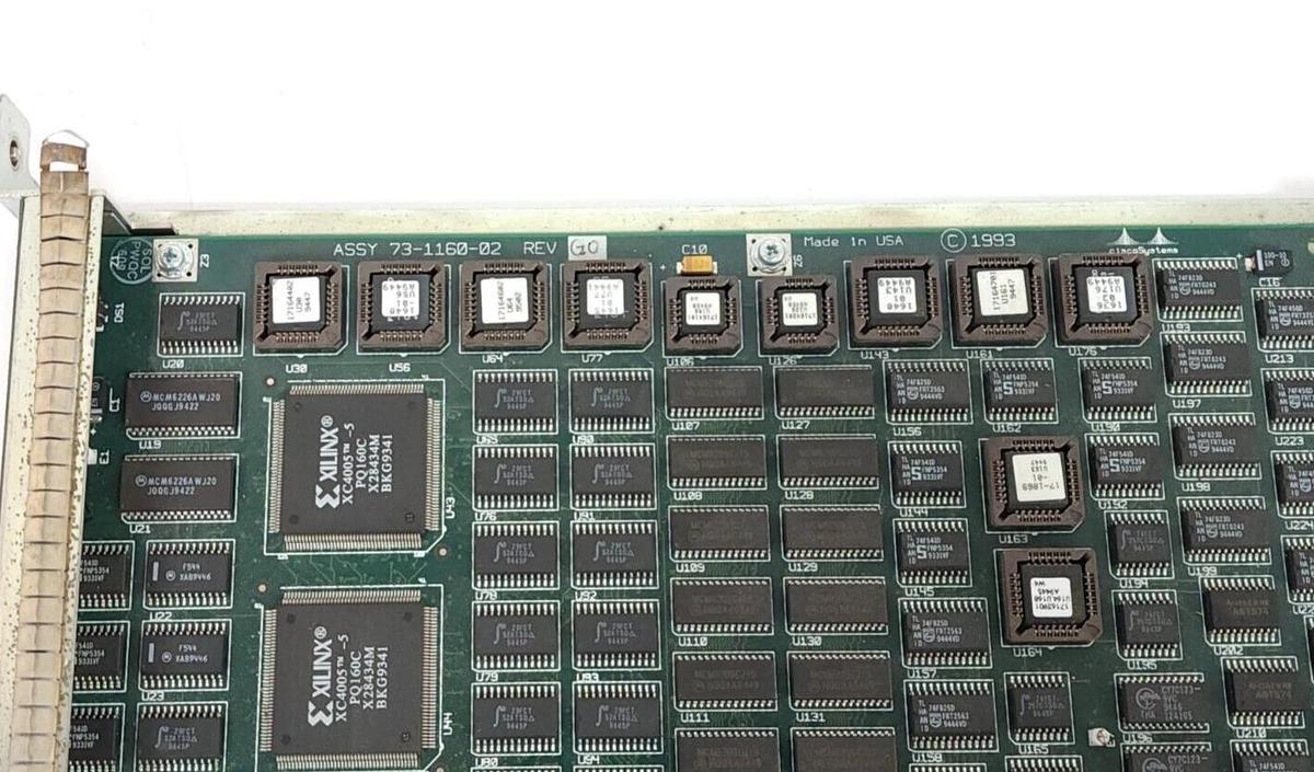 Used CISCO SYSTEMS 73-1160-02 / 73116002 SILICON SWITCH PROCESSOR REV. G0