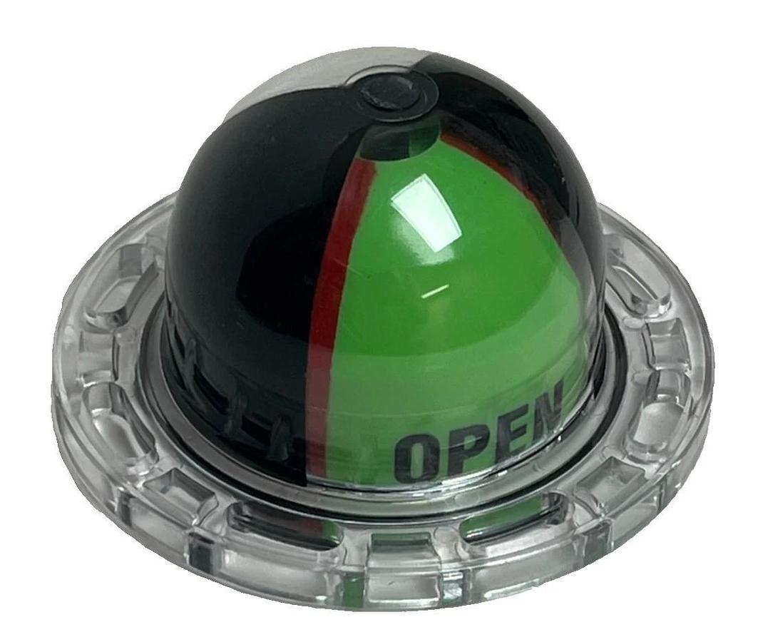 NEW Automax XK0232 Clear UltraDome II Indicator Kit | 90° Red/Green | Flowserve