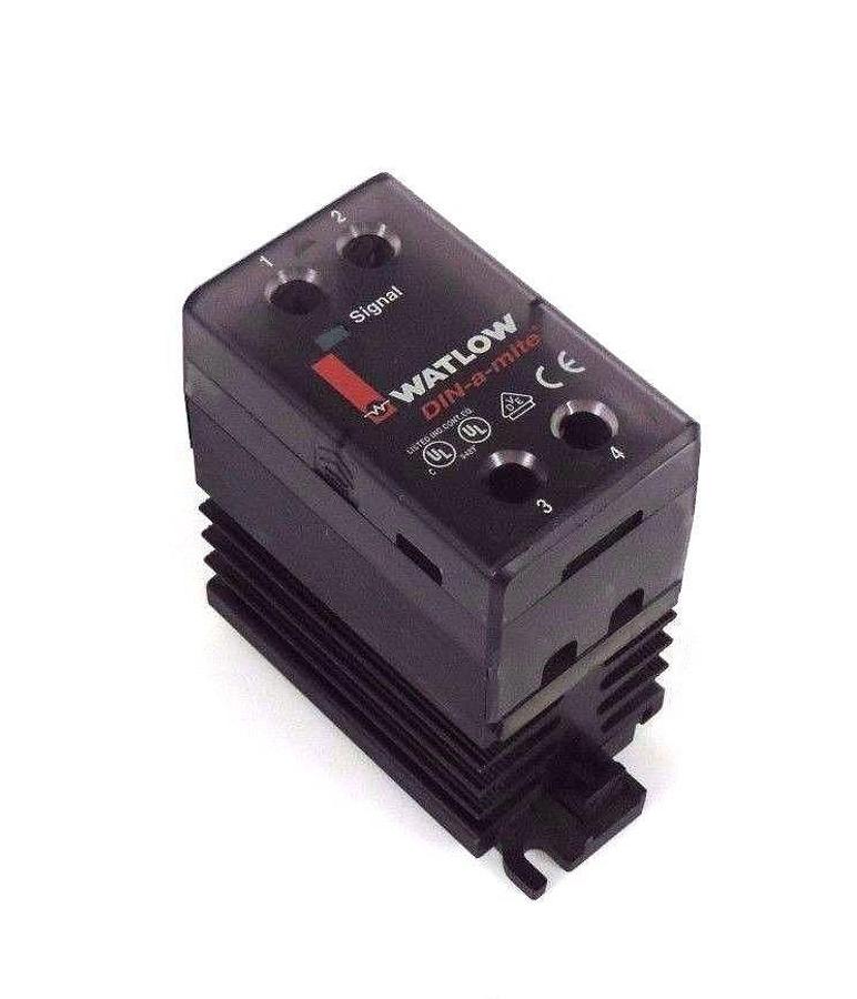Used WATLOW 5-598-322 DIN-A-MITE SOLID STATE CONTROLLER 600V, 50/60HZ, 5598322