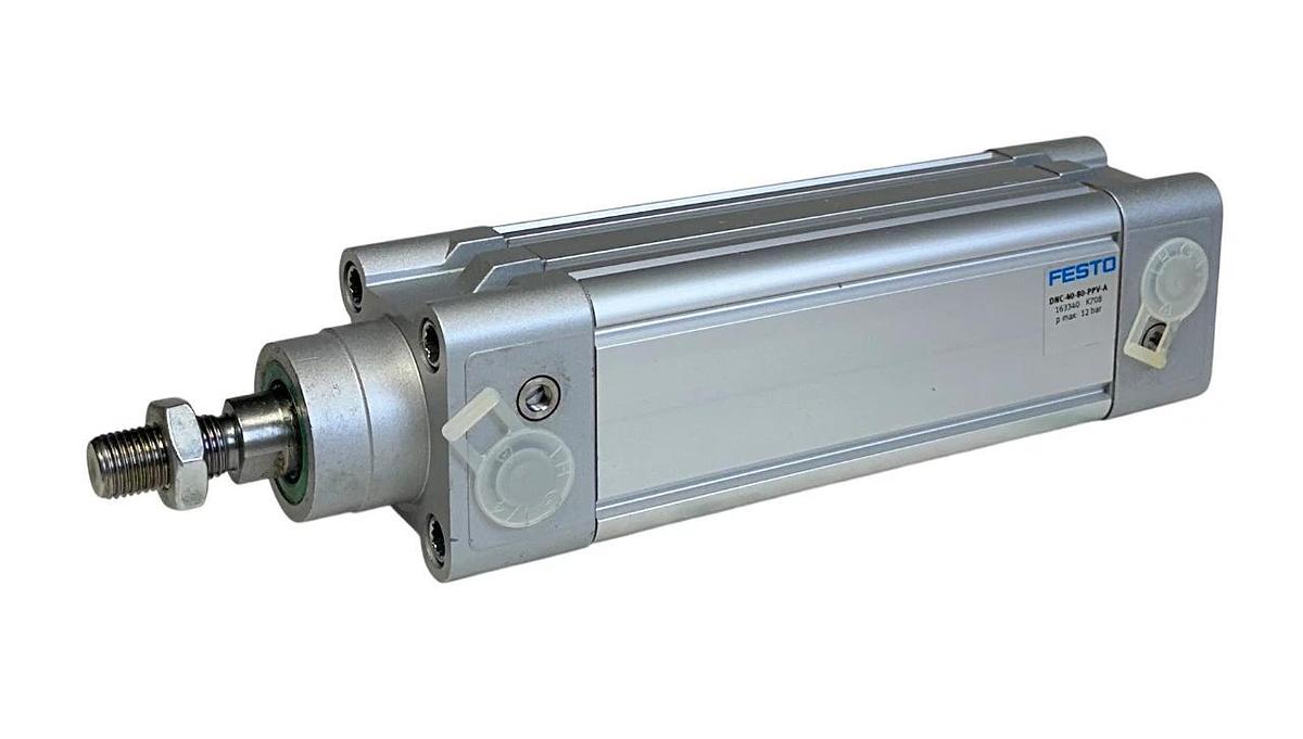 FESTO DNC-40-80-PPV-A / 163340 PNEUMATIC ISO CYLINDER DOUBLE-ACTING NSNP