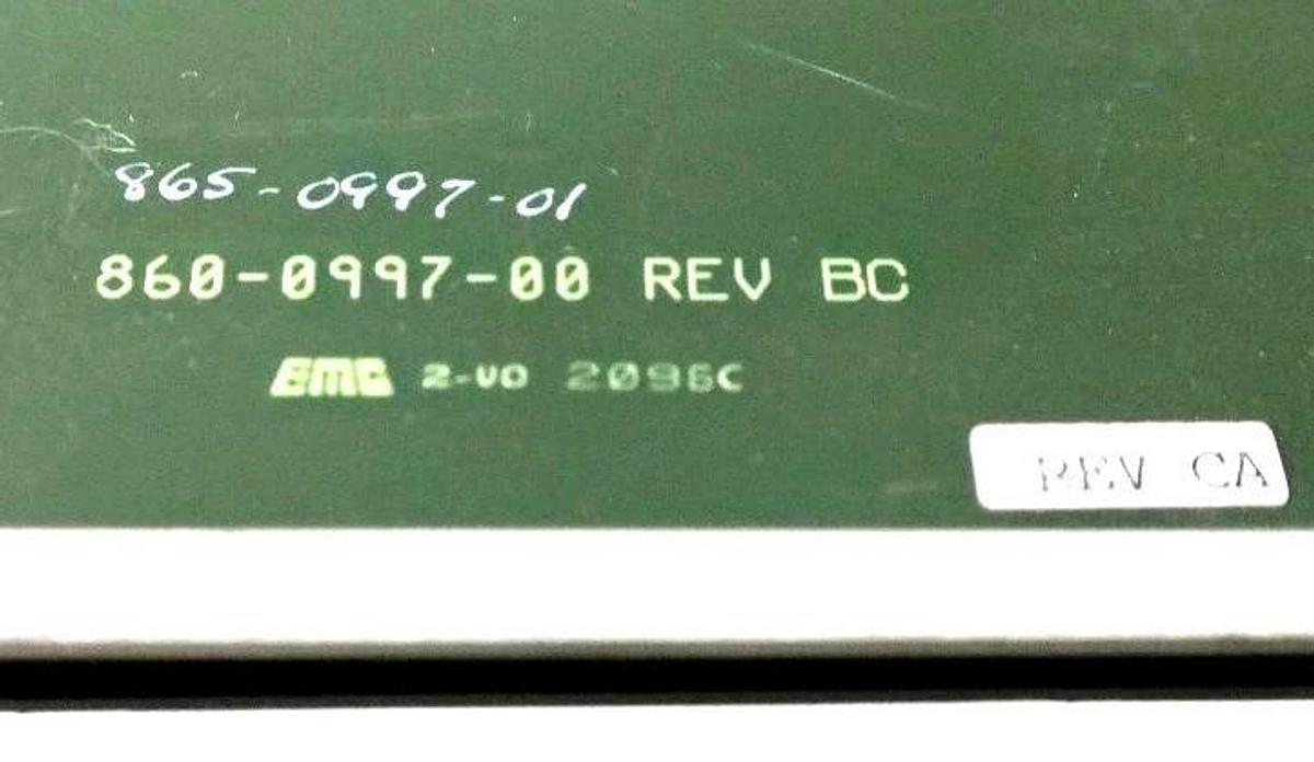 Used LTX TMU CONTROL 860-0997-00 REV. BC BOARD 865-0097-01 REV. CA
