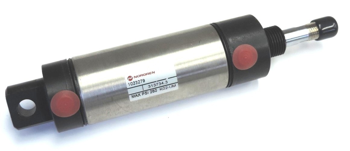Used NEW NORGREN 1023279 CYLINDER 313734.3 MAX PSI 250 K02-UM