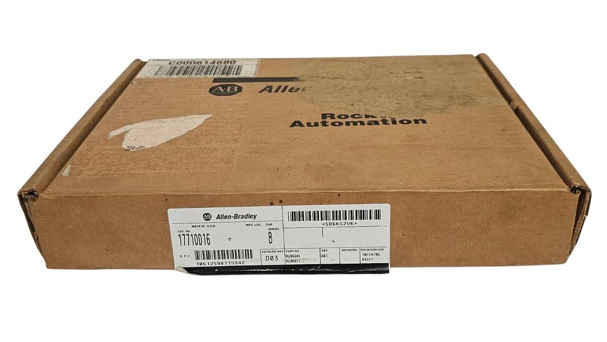 Used ALLEN BRADLEY 1771-OD16 /B REV. D02 ISOLATED 120V AC OUTPUT 2A PILOT DUTY MODULE