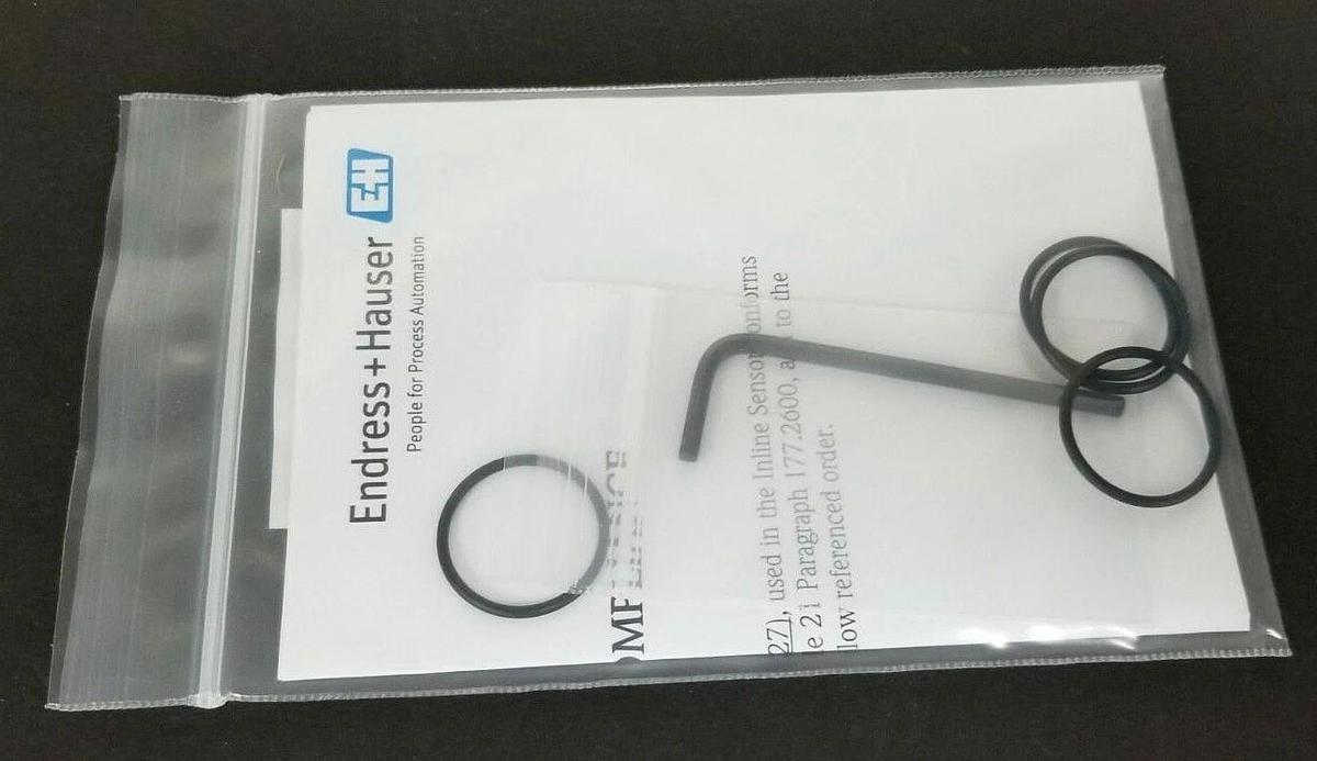 NEW ENDRESS + HAUSER KIT OUA260 WINDOW O-RINGS EPDM (USP) 71136357