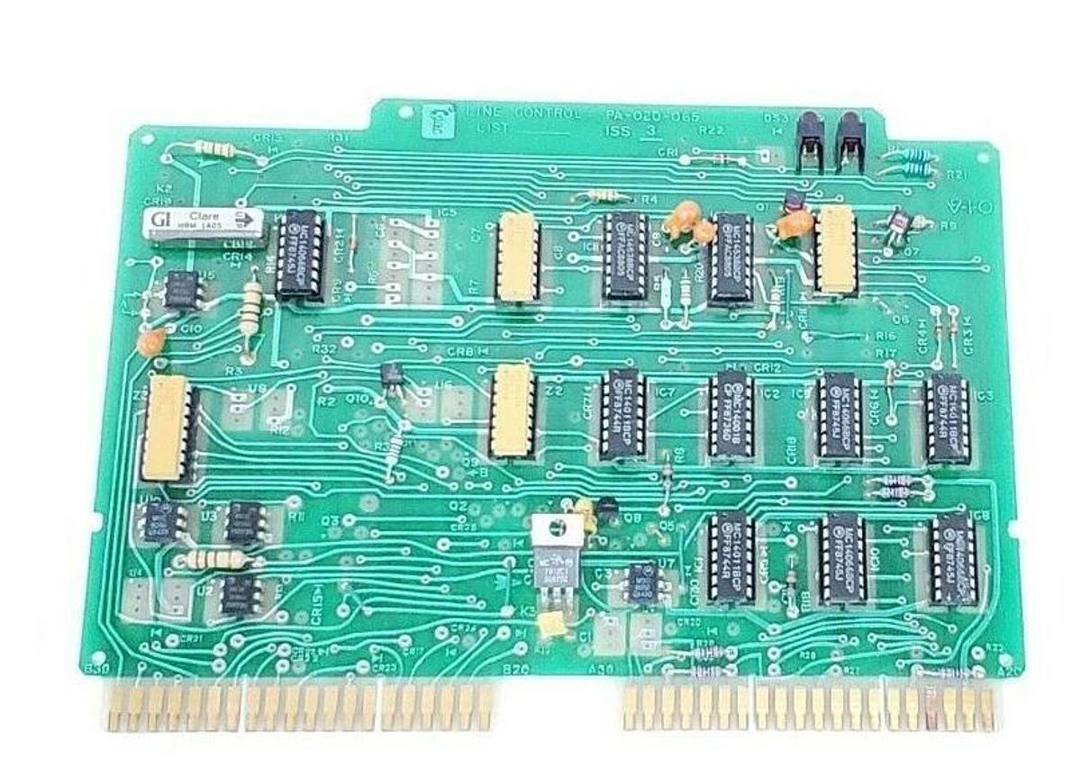 Used CEAC LINE CONTROL PA-020-065 PCB CIRCUIT BOARD PA020065
