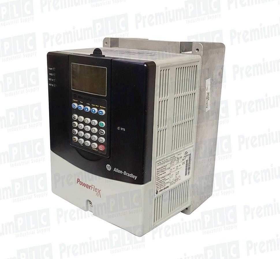 Refurbished REPAIRED ALLEN BRADLEY 20AD5P0A3AYNNRNN SER. A POWERFLEX 70 3 HP 480V FRN 1.012