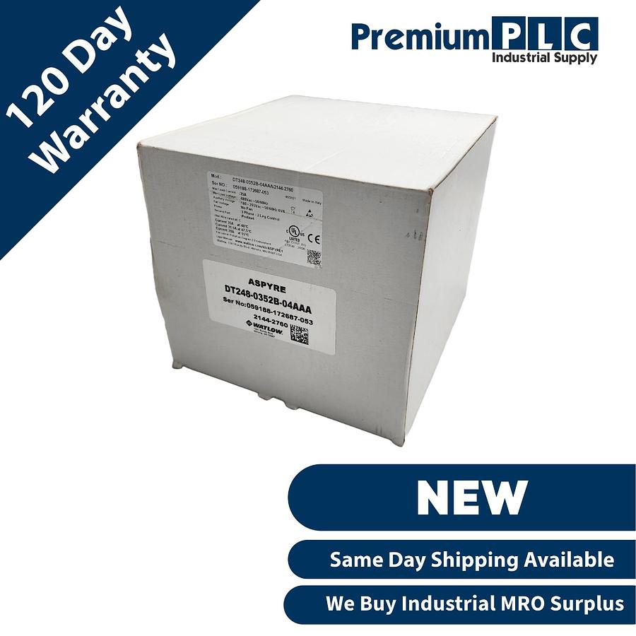 Used NEW WATLOW DT248-0352B-04AAA/2144-2760 ASPYRE DT POWER CONTROLLER 35A 2144-2760