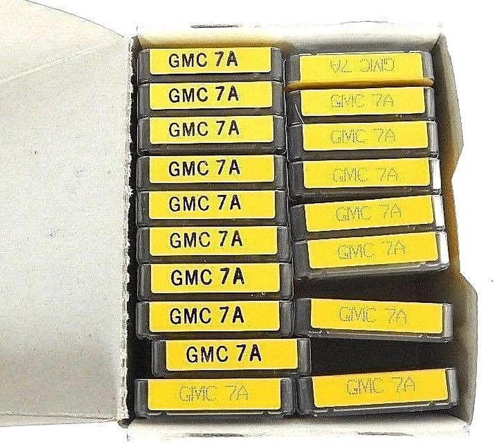 Used BOX OF 90 NEW BUSSMANN BUSS GMC-7A FUSES GMC7A, IR 200A, 125V AC