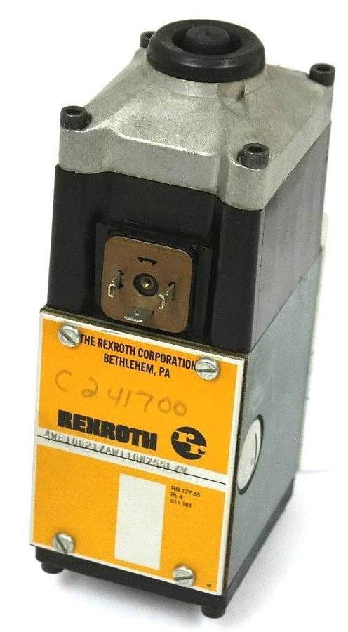 Used REXROTH 4WE10D21/AW110NZ55L/V VALVE W/ WH70-4-A 359 COIL