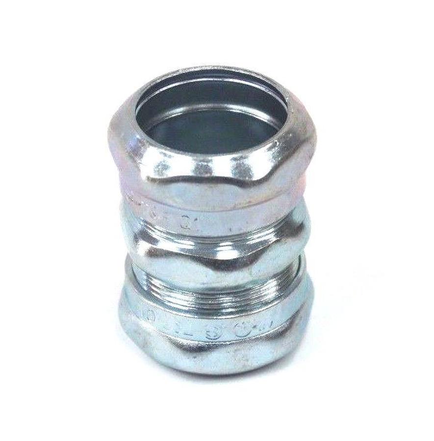 Used BOX OF 15 NEW THOMAS & BETTS 5320 1" EMT COUPLINGS