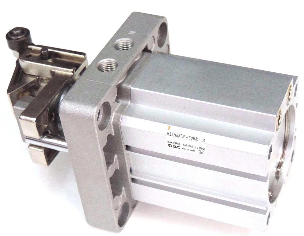 NEW SMC RS1H63TN-30BM-R STOPPER CYLINDER RS1H63TN30BMR