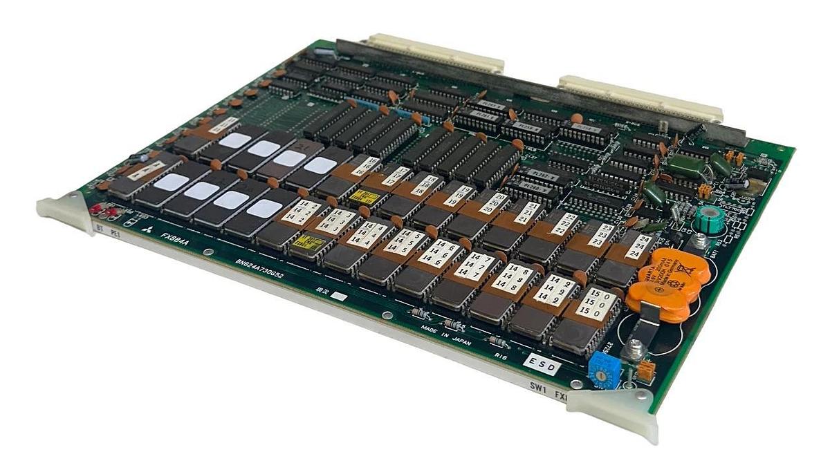 Used MITSUBISHI FX884A / BN624A730G52 MAZAK CONTROL BOARD MAZATROL RSNP *