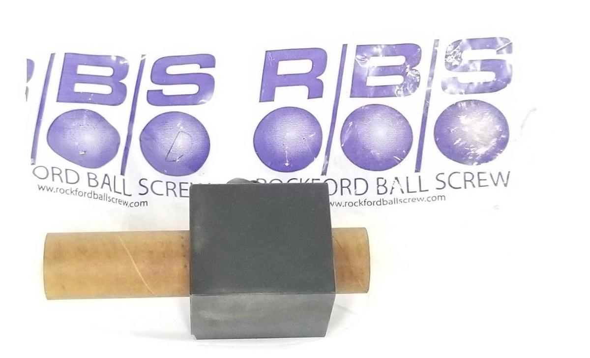 Used NEW RBS ROCKFORD BALL SCREW UNKNOWN PART NUMBER BALL SCREW