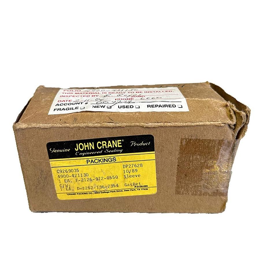 Used NEW JOHN CRANE C9269035 4900-421130 DP27628 F-2126-972-0550 D-1252-136-7354