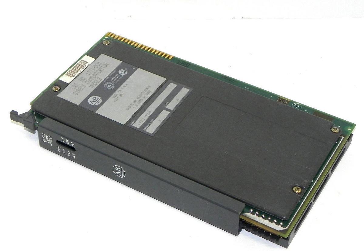 Used ALLEN BRADLEY 1771-DCM/A DIRECT COMMUNICATION MODULE 1771-DCM FIRMWARE REV. H