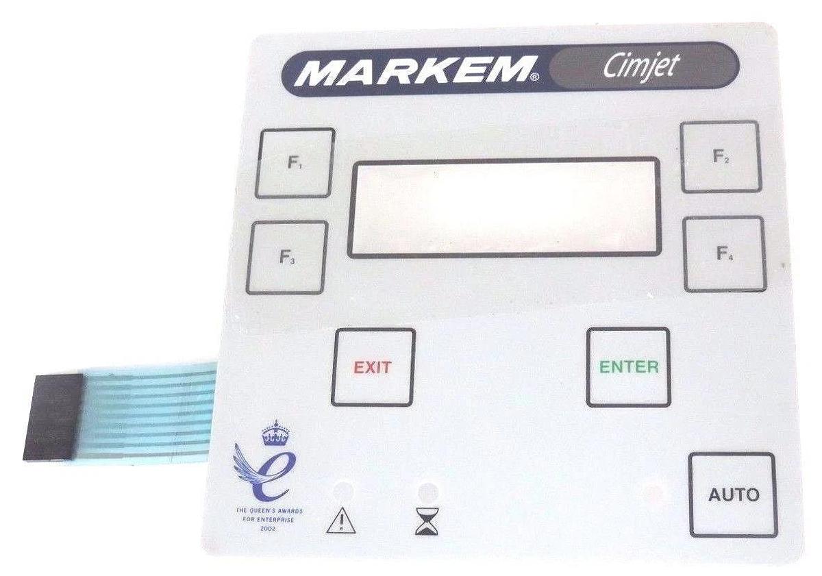 Used MARKEM CIMJET 5825222 OPERATOR PANEL MK5825222 ZM582