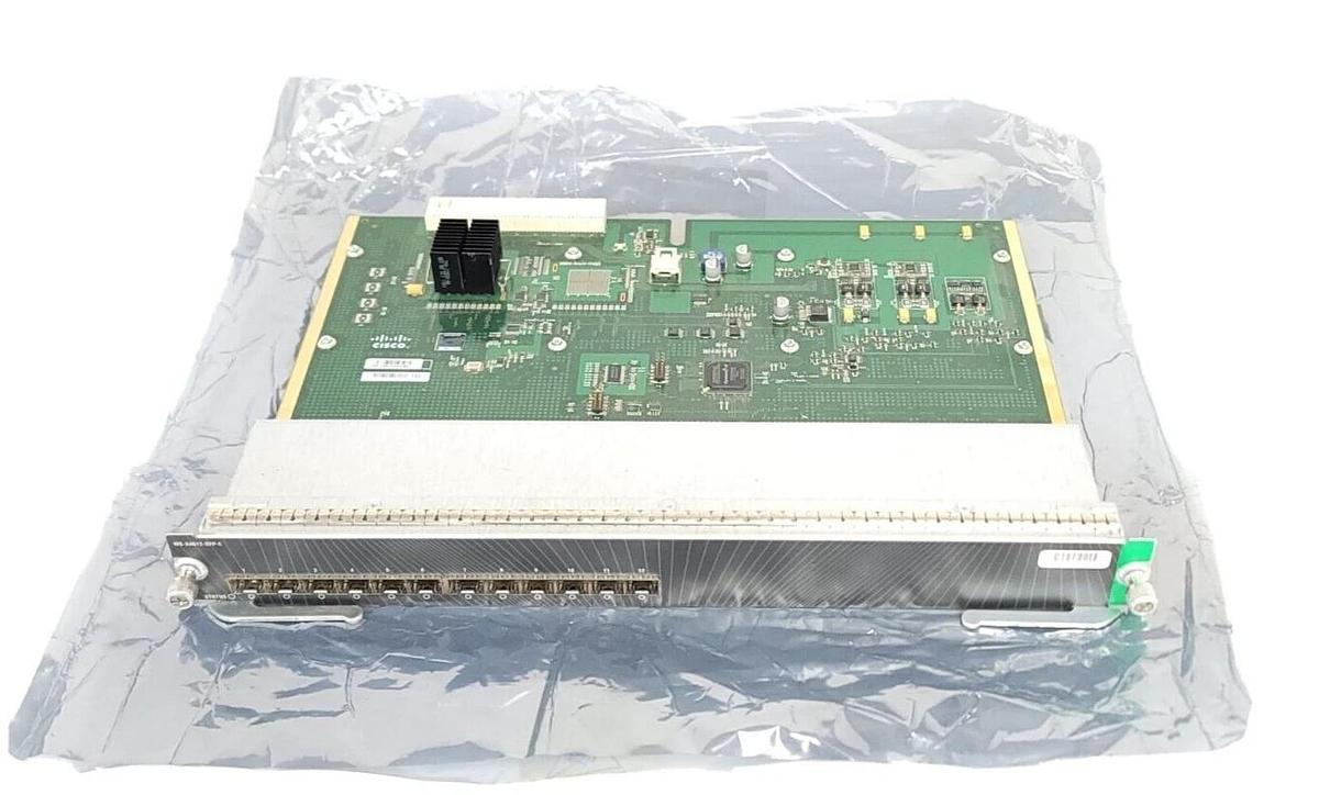 Used CISCO WS-X4612-SFP-E V02 CATALYST 4500 12-PORT GIGABIT MODULE WSX4612SFPE