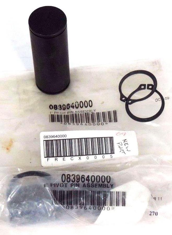 Used LOT OF 2 NEW PARKER 0839640000 1'' PIVOT PIN KITS