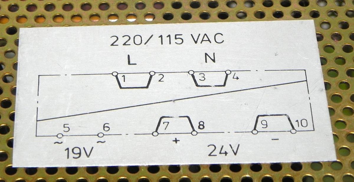 Used STROMBERG SPS-24/6 POWER SUPPLY CODE NO. 57167041-B SPS246