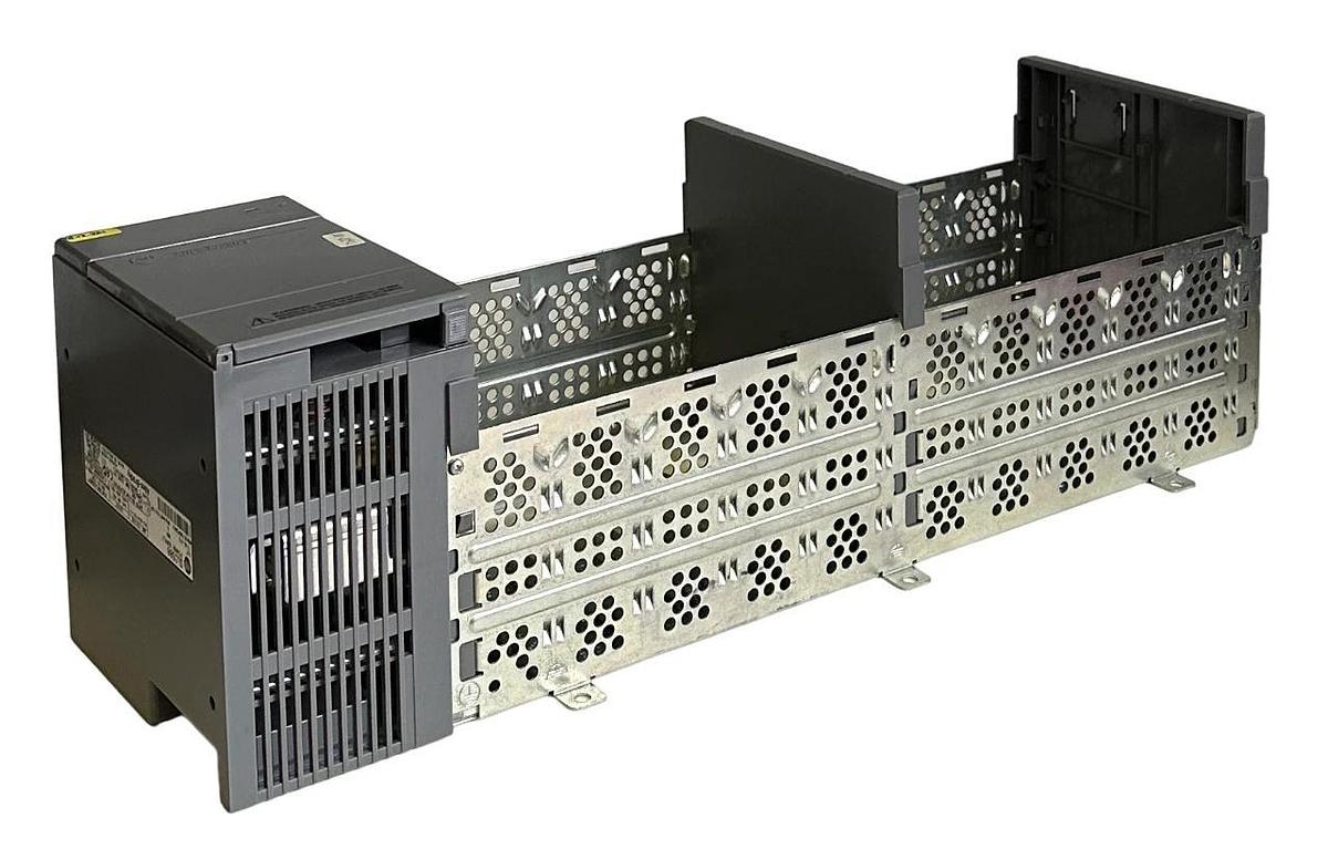 Used ALLEN BRADLEY 1746-P3 /A SLC 500 POWER SUPPLY W/ 1746-A10 /B 10-SLOT MODULE RACK