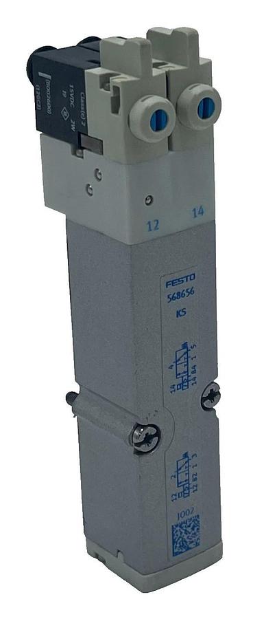 Used Festo 568656 VMPA2-M1H-KS-PI Solenoid Valve | 24VDC 0.9-8 Bar | Genuine OEM