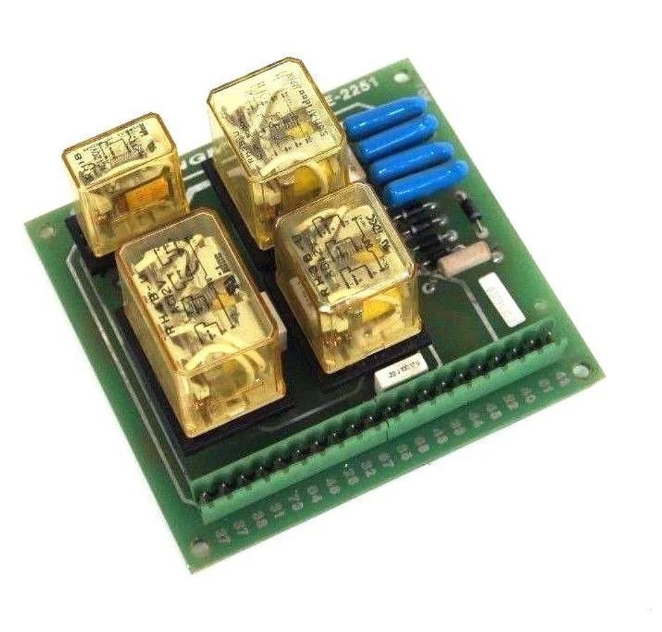 Used THE CHALLENGE MACHINE CO. EE-2251 PC BOARD EE2251