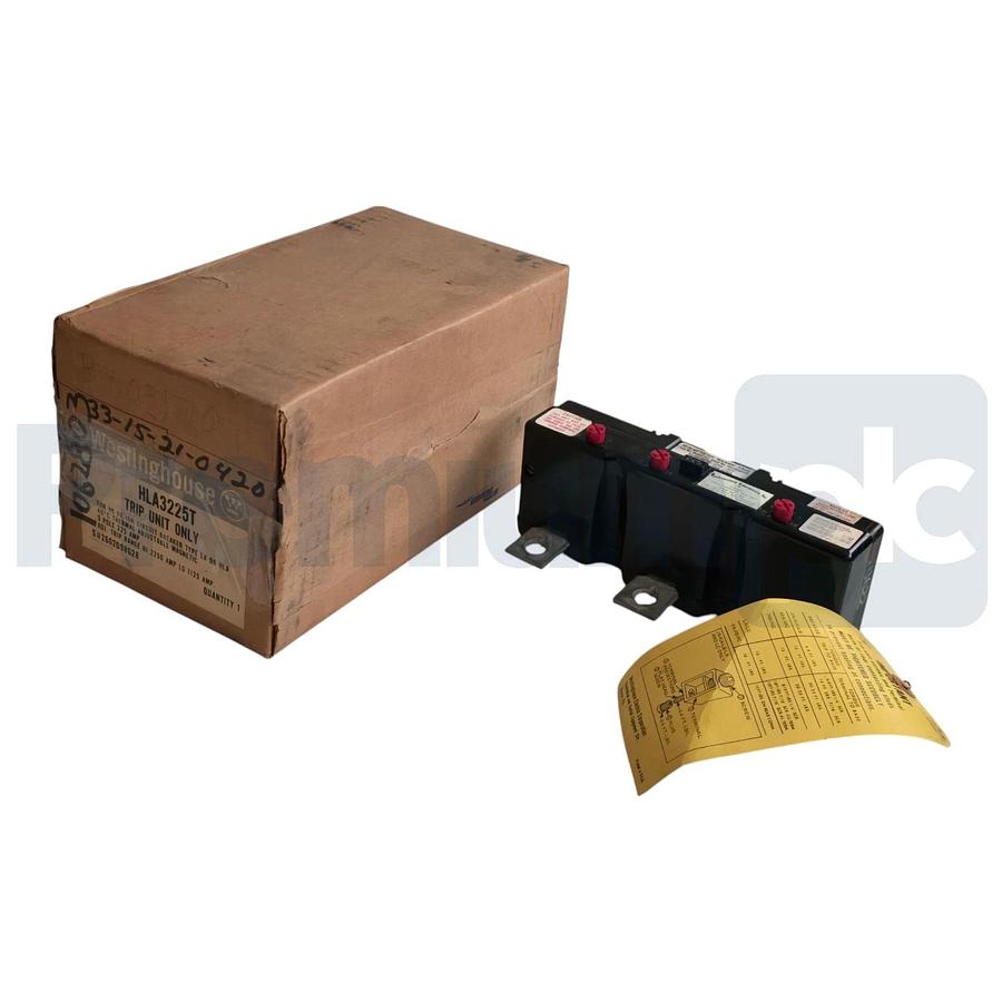 Westinghouse HLA3225T Trip Unit Only Type LA HLA 3P 225A Style 2602D98G28 NSMP