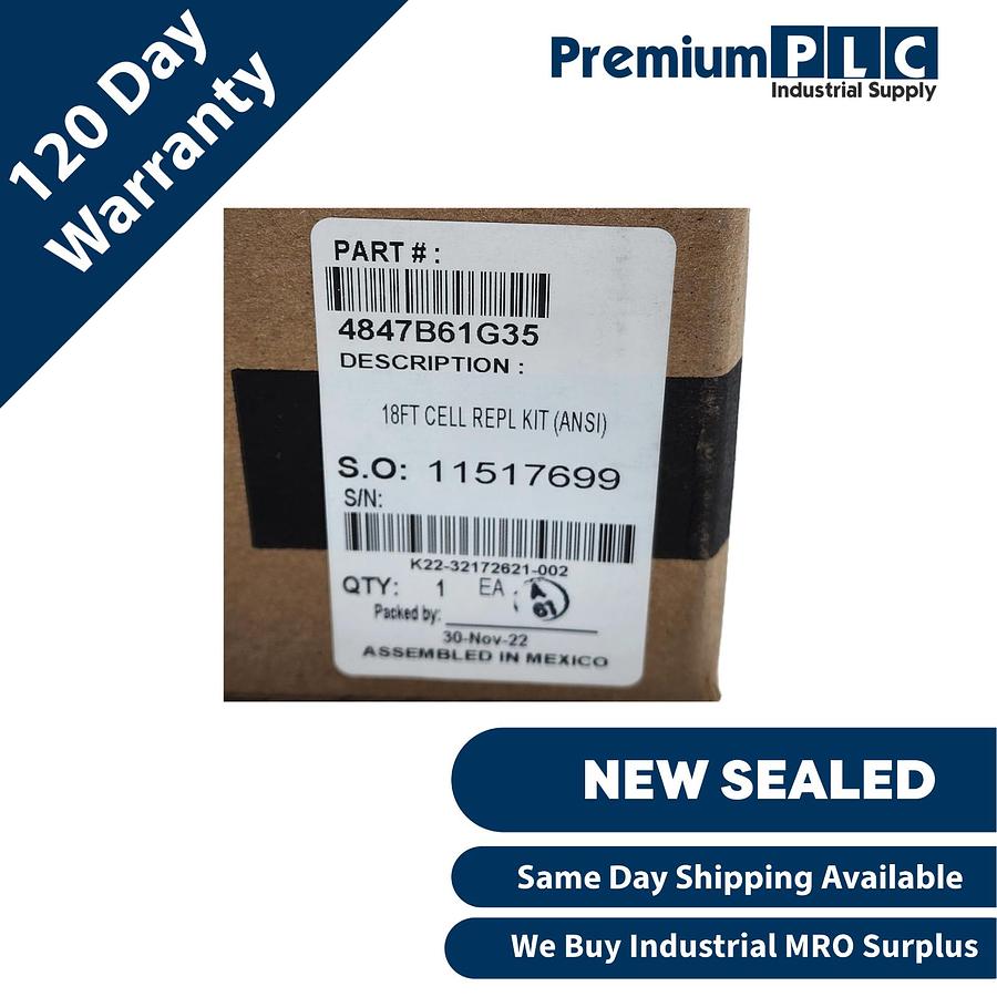 NEW EMERSON 4847B61G35 ROSEMOUNT CELL REPLACEMENT KIT ANSI 18' Oxymitter 4000
