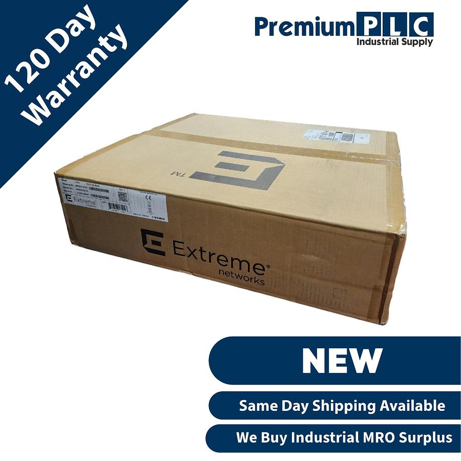 Used NEW EXTREME NETWORKS X620-16t-Base 10GB RJ-45 EDGE ETHERNET SWITCH 17402