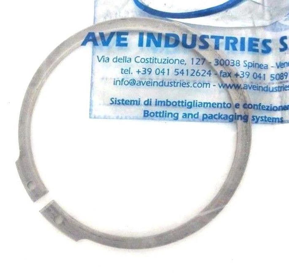Used LOT OF 2 NEW AVE INDUSTRIES SEEGER E 100 INOX SNAP RINGS DIN 471