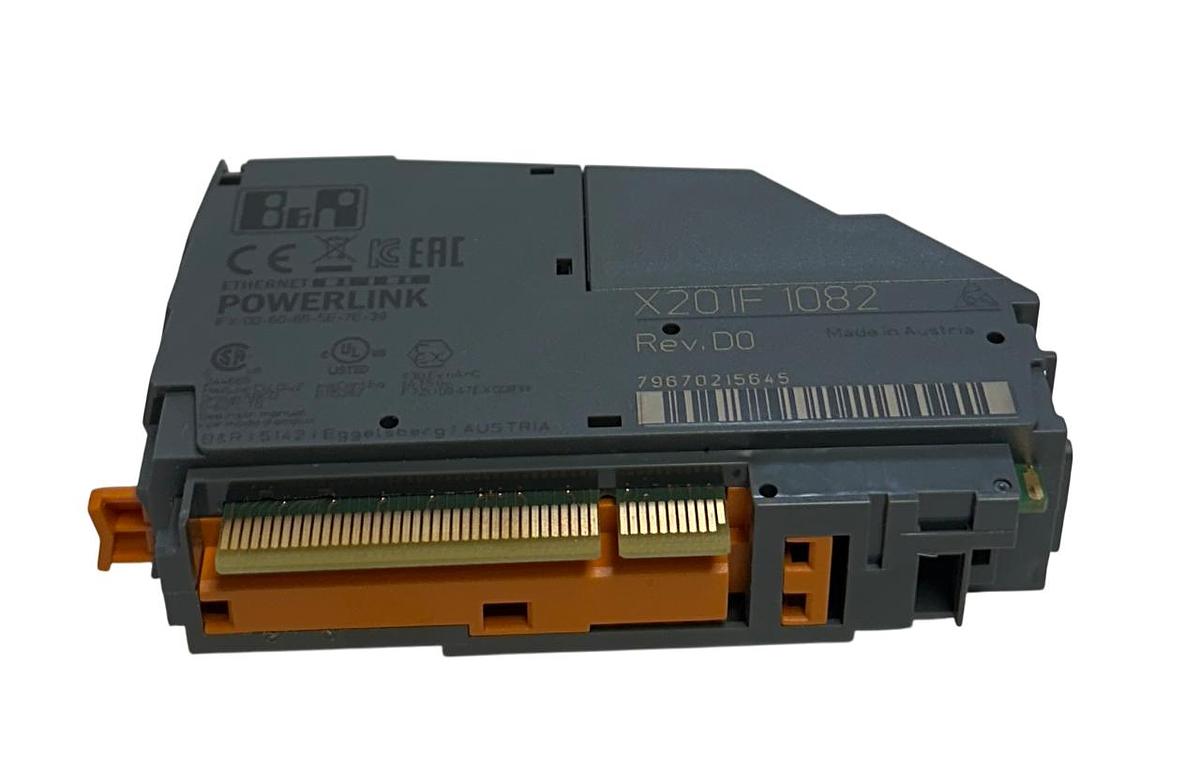Used B&R X20 IF 1082 / X20IF1082 EtherNet POWERLINK INTERFACE MODULE 2-PORT RJ45 NSNP
