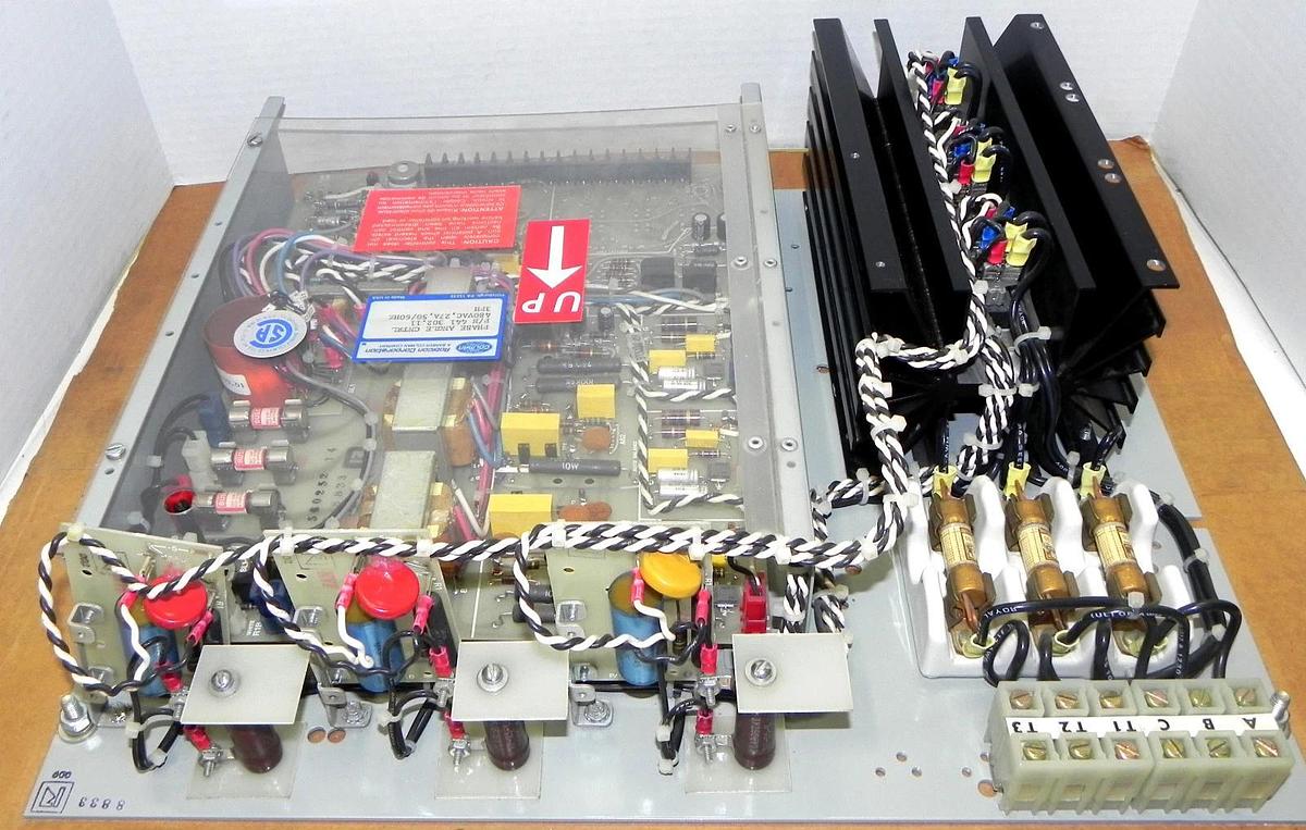 Used BARBER COLMAN 441 302.11 PHASE ANGLE CONTROL 480VAC, 27A, 3PH, 44130211