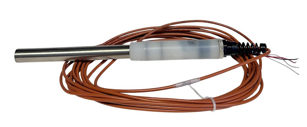 Used +GF+ SIGNET 3-2822-3K-025 / 159070086 CondSen ELECTRODE K=10 Ti/KYNAR 25' NSMP