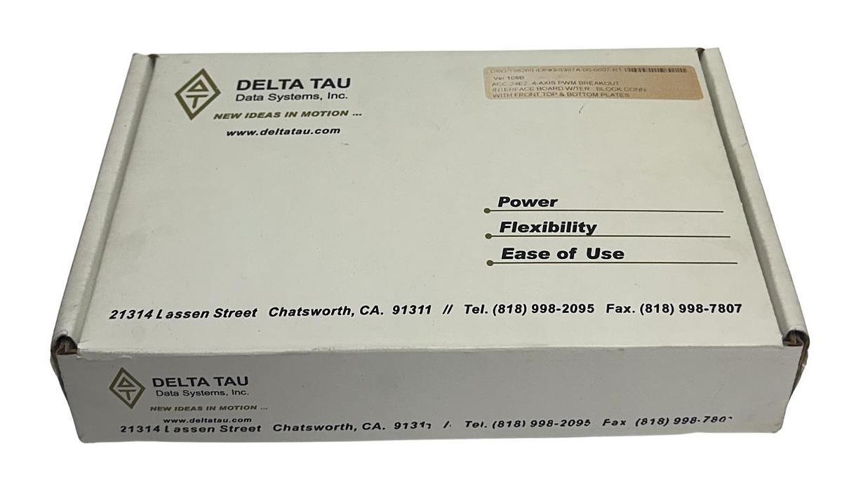 Used DELTA TAU ACC-24E2 / 603397-108 DIGITAL 4-AXIS INTERFACE MODULE ACC24E2 OEM USMP