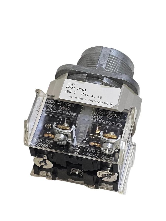 NEW ALLEN BRADLEY 800T-H5D1 SELECTOR SWITCH BODY 800TH5D1 W/OUT KNOB NSNP
