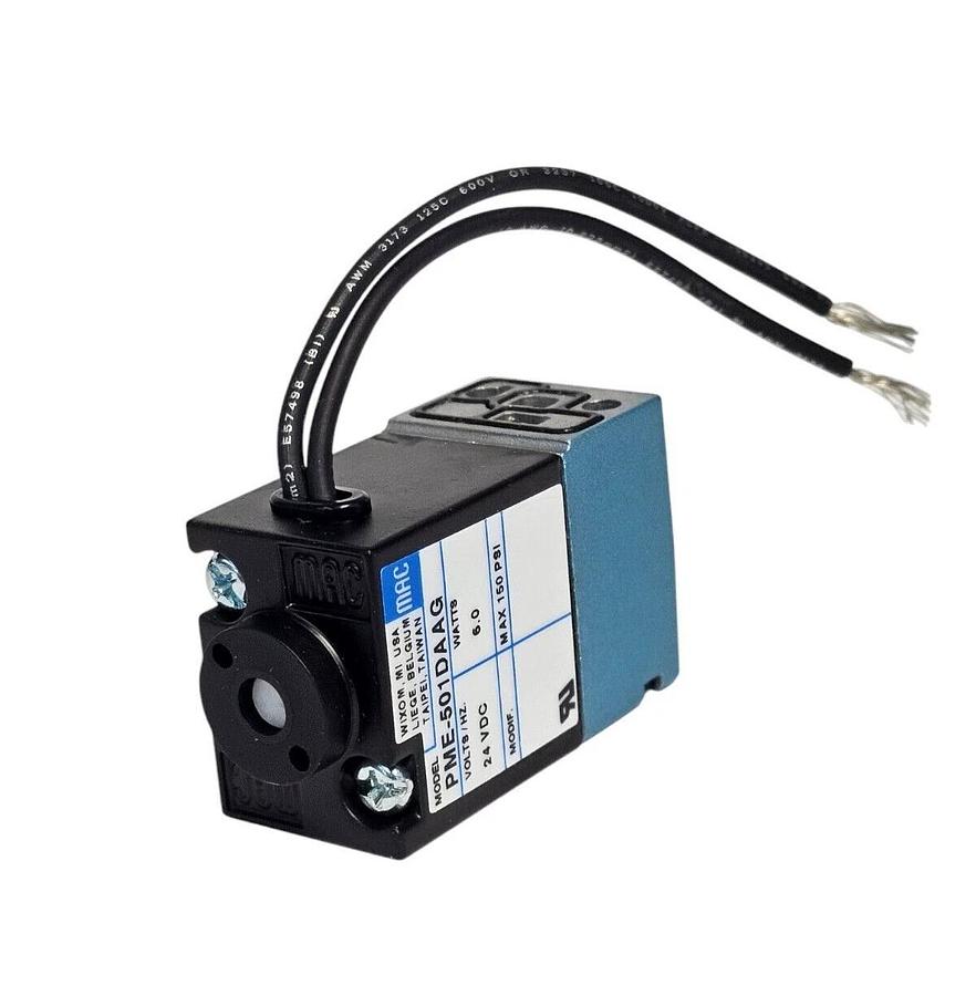 Used NIB MAC PME-501DAAG SOLENOID VALVE PME501DAAG 24VDC 6W