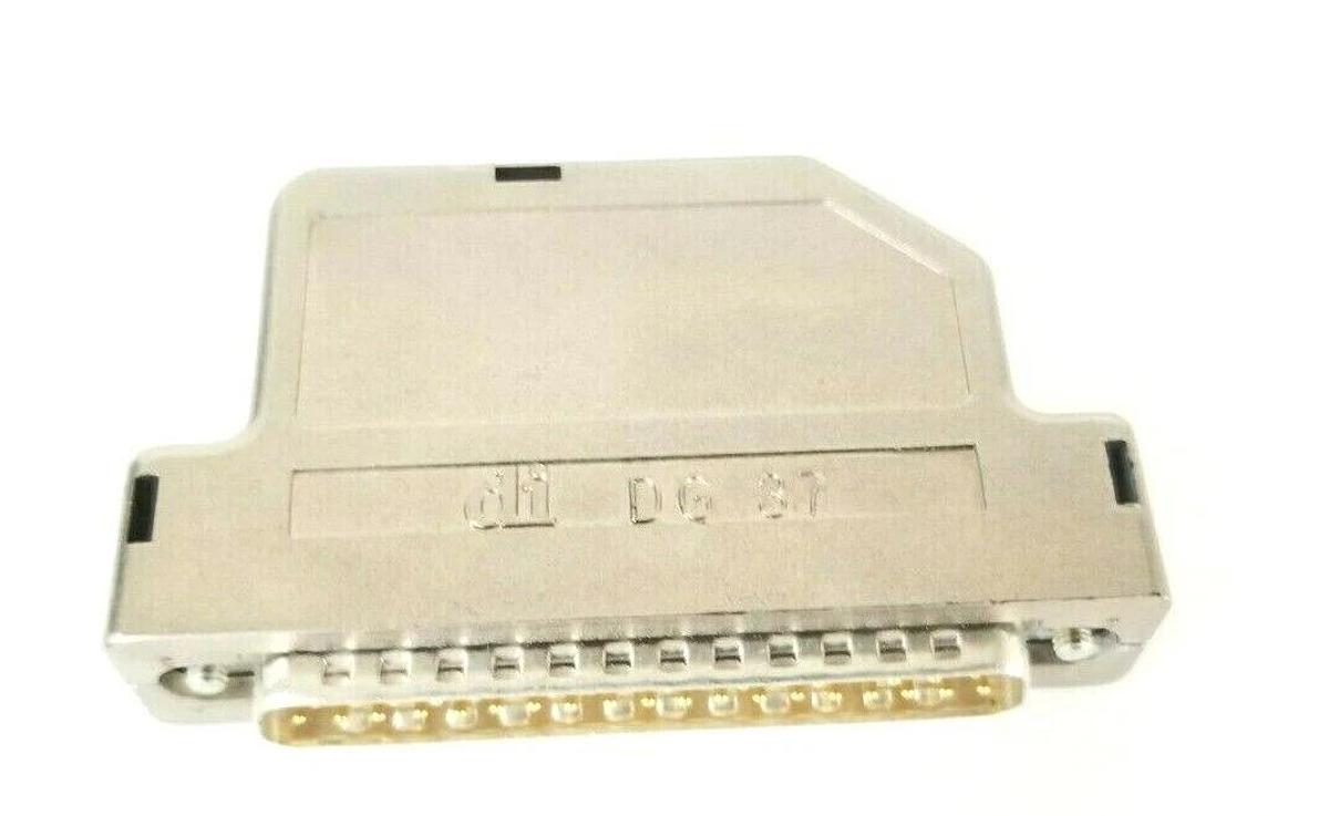 Used LOT OF 6 DI/TE CONNECTIVITY DG-37 D-SUB CONNECTORS 37-PIN MALE DG37
