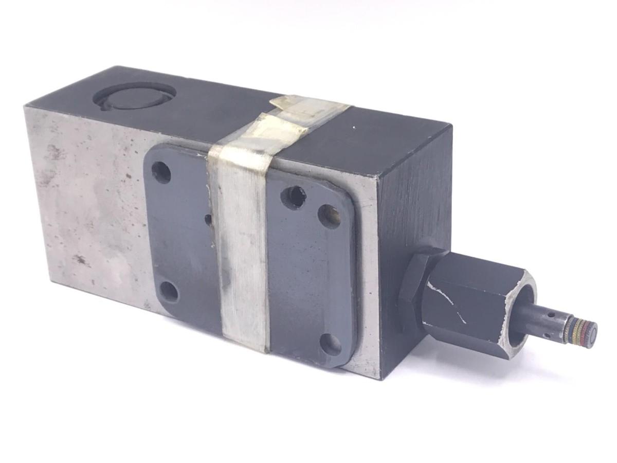 Used PARKER SI5157 HYDRAULIC FLOW CONTROL VALVE SI-5157