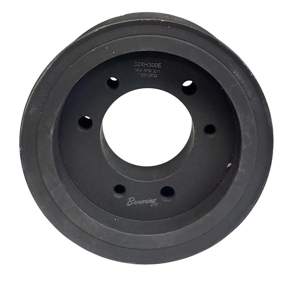Used BROWNING 32XH300E / 3514775 SYNCHRONOUS FLANGED PULLEY 7/8''-3-1/2'' BORE NSNP