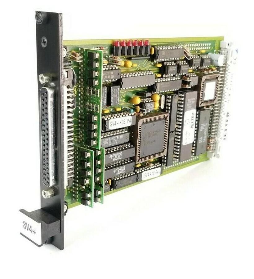 Used JETTER SV4-10A2 REV. 2 CONTROL CARD E-SV4+ V2.34 SV4-K02 SV4-A10 SV4 SV4-2