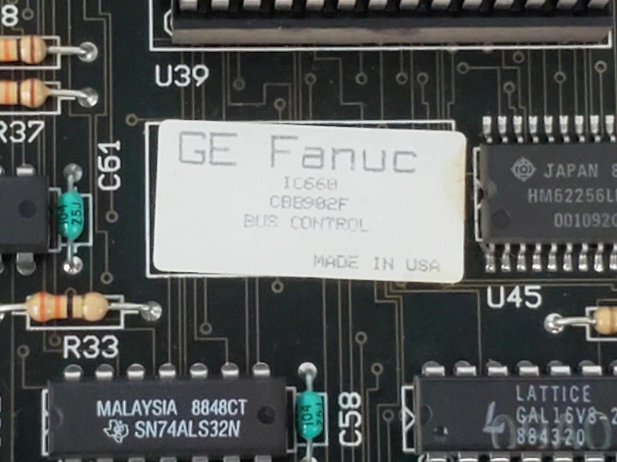 Used GE FANUC IC660CBB902F BUS CONTROLLER 44A724866-G02 44A729654-001R00/0