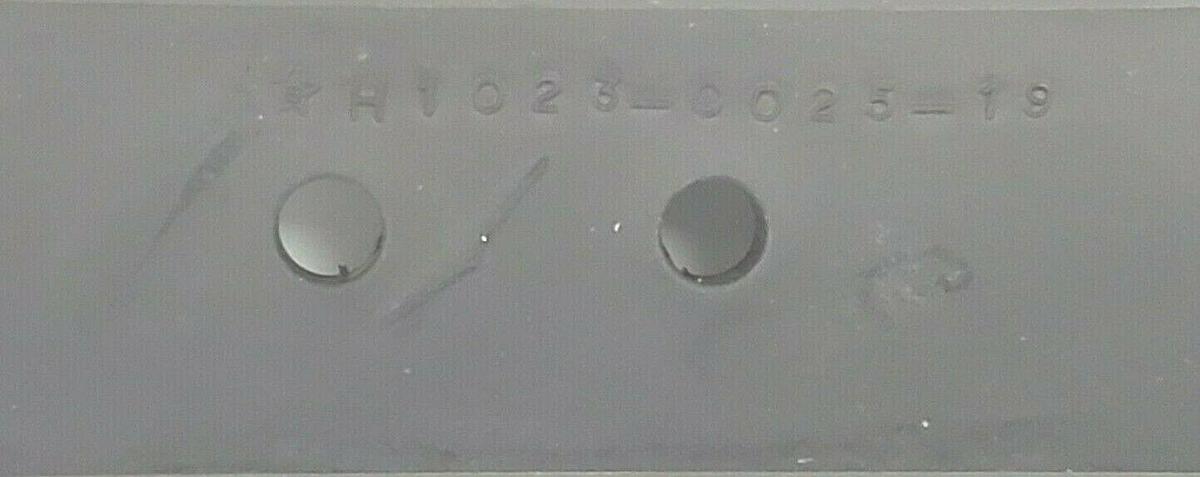 Used LOT OF 3 NEW OKUMA H1023-0025-19 WIPERS LU45 LOWER CLOSS-SLIDE (BACK PLATE LEFT)