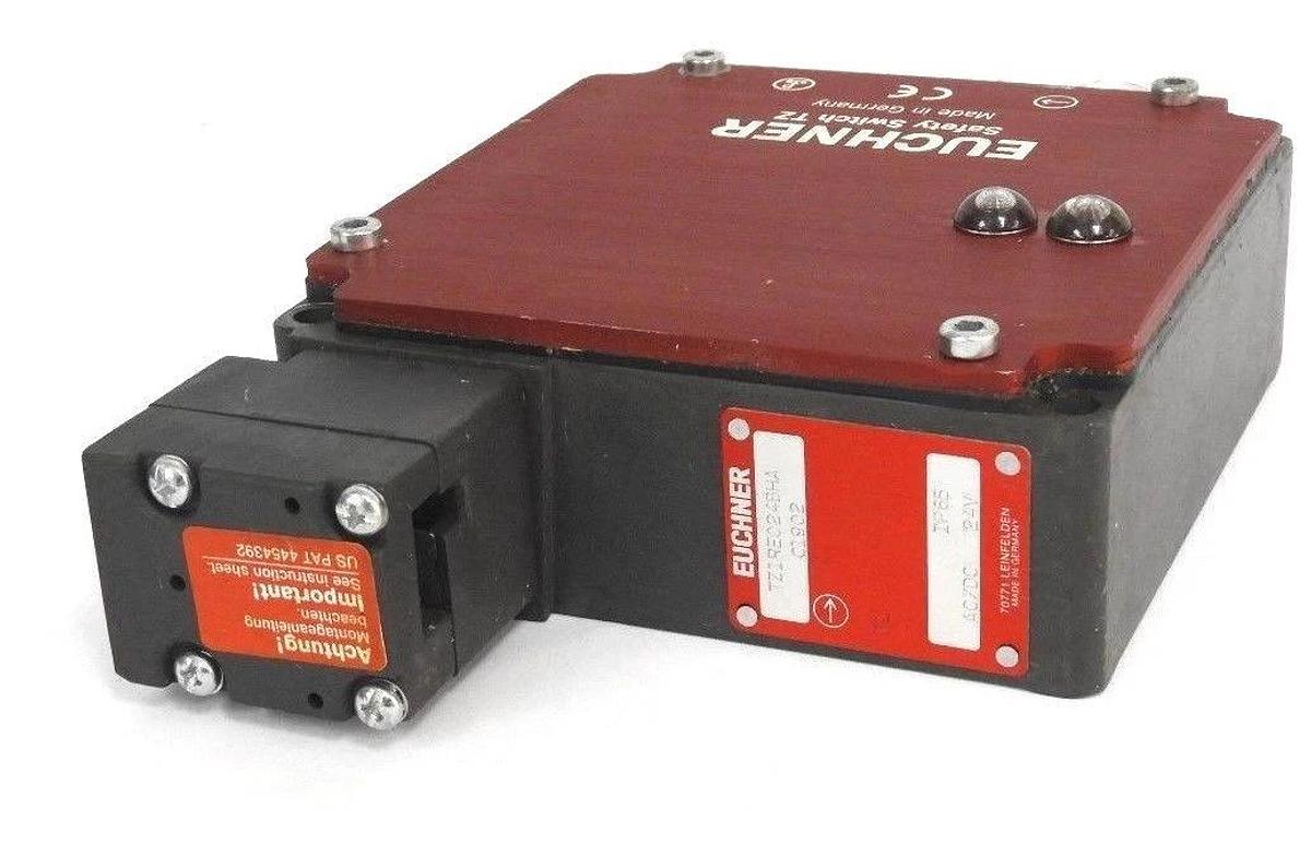 Used EUCHNER TZ1RE024BHAC1902 SAFETY SWITCH TZ, 24V
