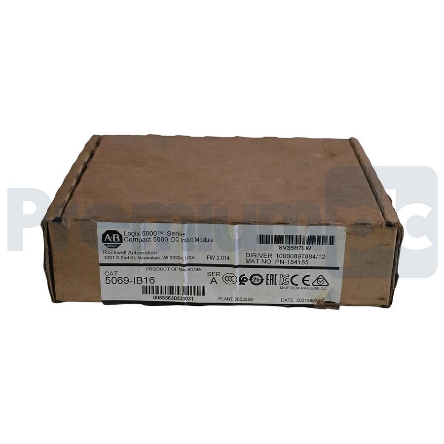 Allen Bradley 5069-IB16 /A CompactLogix 5000 16-Ch 24V DC Sink Input Module NSMP