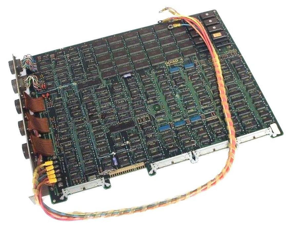Used GOULD AS-521P-008 MEMORY MODULE REV. C24, C521 REV. C, AS521P008